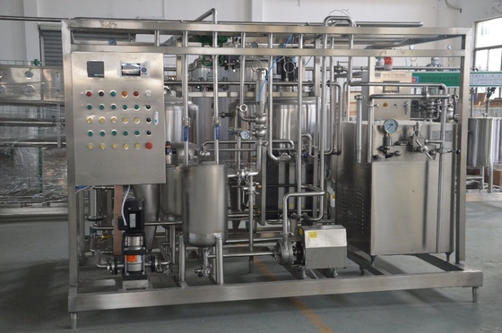 Kleinschalige productielijn voor ijs van 300 liter per uur voor landbouwbedrijven