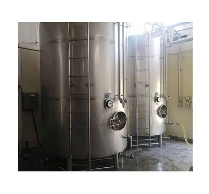 220V/380V Spanningsgeïsoleerde melkopslag silo voor productie-installatie Buitenmelktank