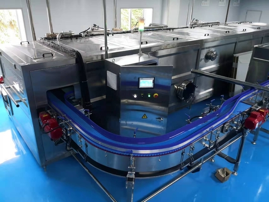 Gepersonaliseerde riemconveyor voor waterproductielijn in sapverwerkingsinstallatie ontworpen