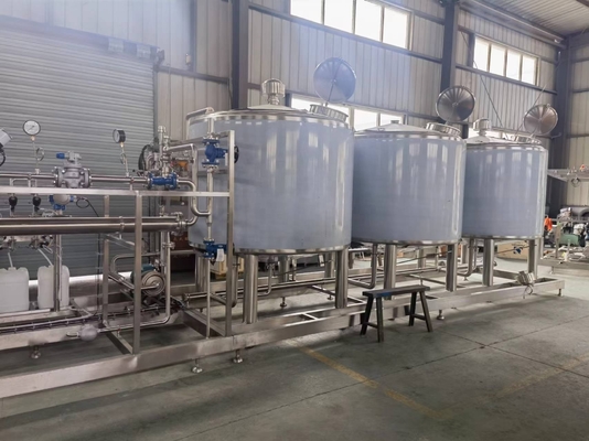 Zeer efficiënte CIP-installatie voor melkverwerkingsmachines