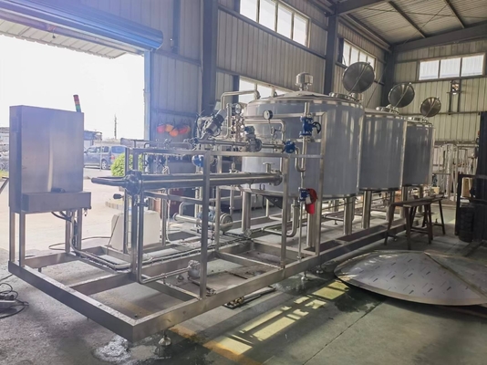 Verwerkende wasmachine voor de vereisten van de klant Drank Reiniging in de plaats Reinigingsmachine