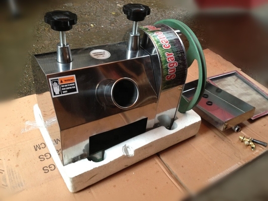 Handmatige spanningsronde/vierkante inlaat suikerriet sapmachine van de productie-installatie