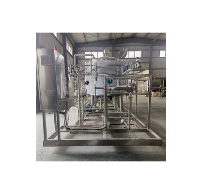 DN15 Compressed Air Inlet Alkali Acid Hot Water Tank CIP Reinigingsmachine 220V/380V/415V