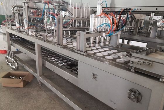4 Lijn Waffle Cup IJsselvulmachine met gebruiksvriendelijk ontwerp