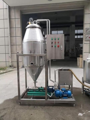 Industriële vacuümdeaerator voor vers fruitpulp van 1000L/h met 220V/380V/415V/440V spanning