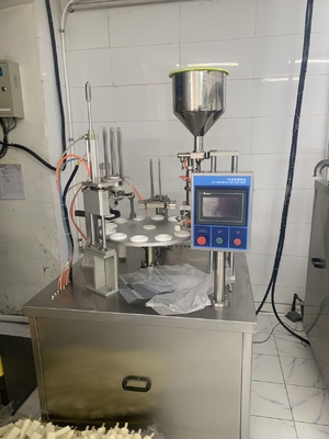 Gepersonaliseerde Spanning Pindakaas Dippen Sauce IJs Cream Cup Filling Sealing Machine