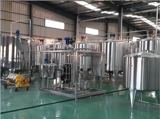 Productie-installatie Volledig automatische 1000L/H-suikerrietsaftverwerkingslijn voor productie