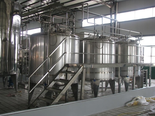 8500 kg Volledig automatische fabriek voor de productie van vers suikerrietsap van 1000 l/u met sapvulmateriaal