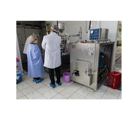 600L/H continue ijsvriezer Italiaanse machines Functie voor grote productie