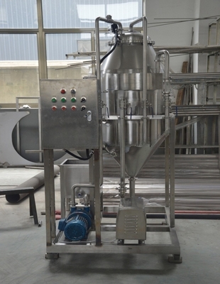 1500 kg/uur pindakaas vacuümdeaerator voor het verwijderen van onaangename geuren volledig automatisch