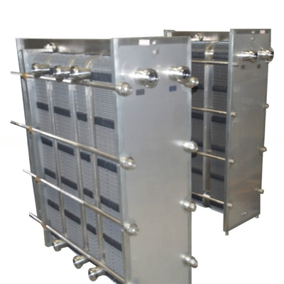 Instant 1000L/H melkplaat warmtewisselaar met 0-350c werktemperatuur bereik