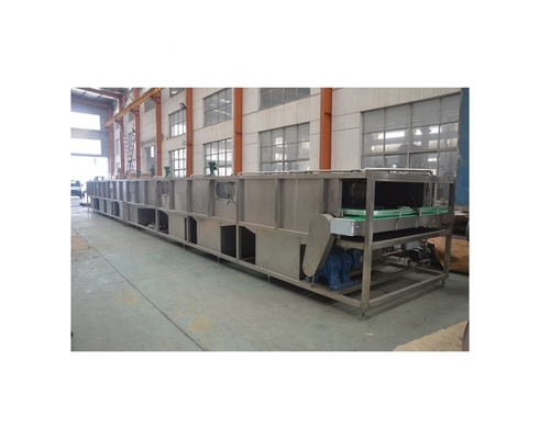 Afhankelijk Machine Capaciteit Industriële Fruit Jam Jar Koeling Tunnel Pasteurisatie Machine