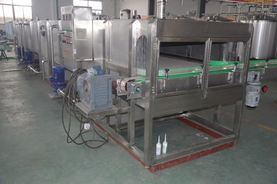 Afhankelijk Machine Capaciteit Industriële Fruit Jam Jar Koeling Tunnel Pasteurisatie Machine