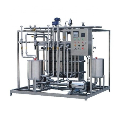 Afhankelijk machine capaciteit Plaat sap UHT sterilisator melk pasteurisator machine in het Pools