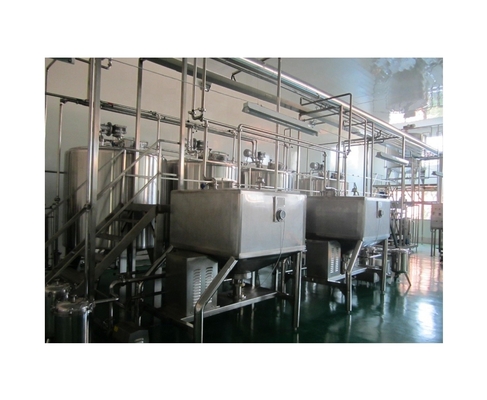SUS304/316L Turnkey collageenpeptide productie-installatie met aangepaste functionaliteit