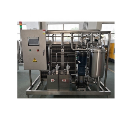 Afhankelijk machine capaciteit Plaat sap UHT sterilisator melk pasteurisator machine in het Pools