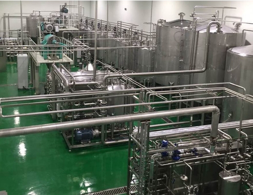 Fabriek voor de productie van ananassap van automatische kwaliteit met een capaciteit van 8500 kg