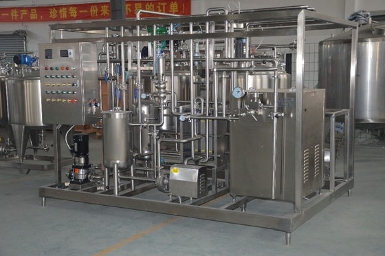 Compact ontwerp 8000 kg industriële mini schaal 200L/h smaakmatig ijs verwerkingslijn