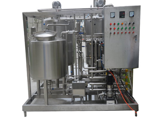 Kleine 200L/h smaakmelkverwerkingslijn met hoge spanning en compact ontwerp