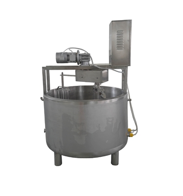 200 kg-2000 kg capaciteit roestvrij staal kaas pasteurisatie BTW voor voedingsmiddelen