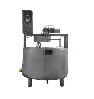 200 kg-2000 kg capaciteit roestvrij staal kaas pasteurisatie BTW voor voedingsmiddelen