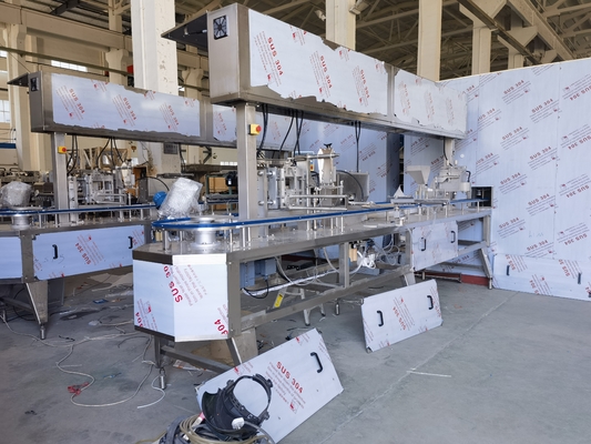 220v/380v Volledig automatisch 6000 stuks/uur IJssubstraatverwerkingsinstallatie 9500 KG