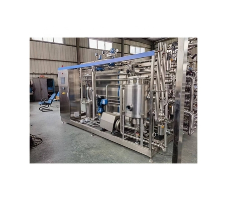 Spanning 380V/440V PLC-besturingsbuis pasteurisator voor melkverwerkingslijn