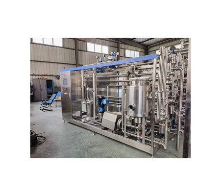 Spanning 380V/440V PLC-besturingsbuis pasteurisator voor melkverwerkingslijn