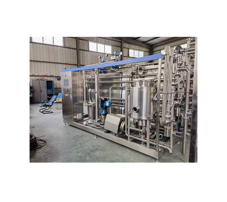 Spanning 380V/440V PLC-besturingsbuis pasteurisator voor melkverwerkingslijn