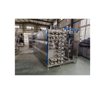 Spanning 380V/440V PLC-besturingsbuis pasteurisator voor melkverwerkingslijn
