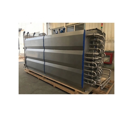 Tubulaire UHT-melksterilisator van 1000 L/H voor pasteurisatie en verwerking van melk