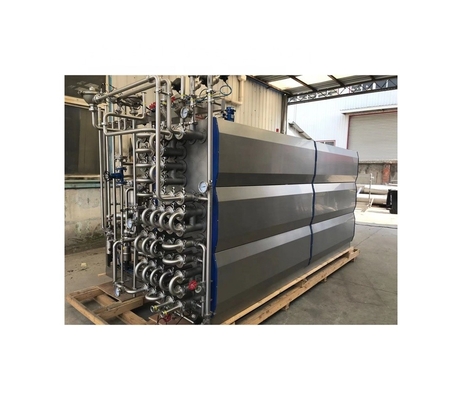 Tubulaire UHT-melksterilisator van 1000 L/H voor pasteurisatie en verwerking van melk