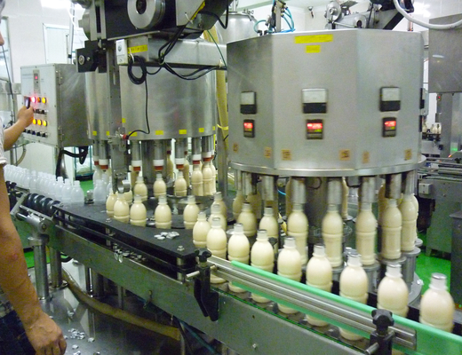 Industriële sojamelkproductielijn van 2000L/h met variabele capaciteit en standaardgrootte