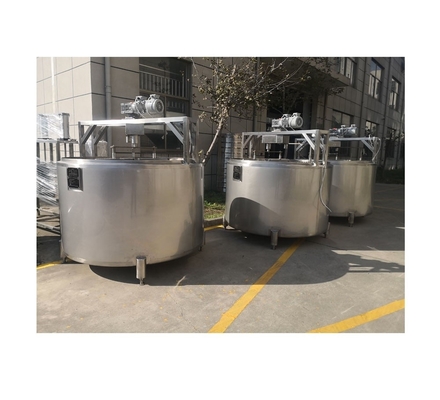 220V / 380V kaas btw en precieze volumecontrole voor de kaasverwerkingsmachine van de zuivelfabriek