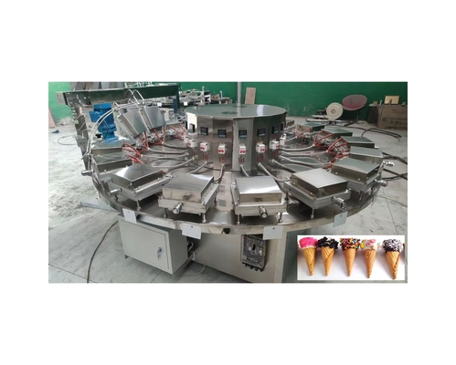 Geavanceerde machine voor het maken van gewalste suikerconen voor wafelkoekjes gelato Capaciteit 280 kg