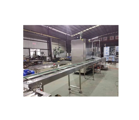 Polish Mirror Polished Ice Cream Waffle Cup Maker voor 4800 KG Wafer Cone Manufacturing