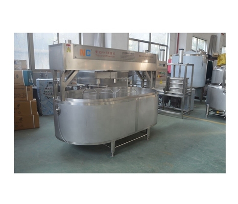 Motor Kaas Vat Mozzarella Kaasmachine Capaciteit 500L-10000L/T Hoge Capaciteit