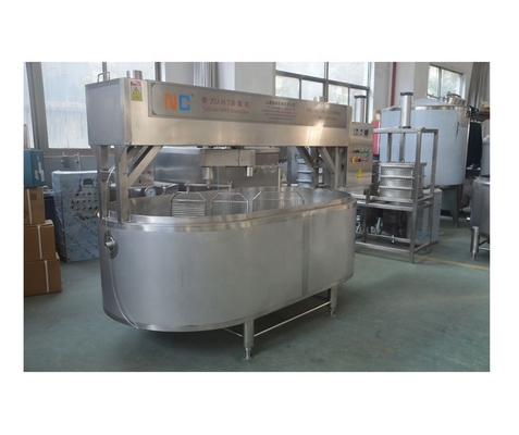 Motor Kaas Vat Mozzarella Kaasmachine Capaciteit 500L-10000L/T Hoge Capaciteit