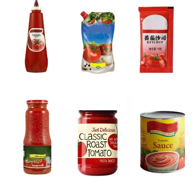Machines voor het maken van tomatenpuree voor terminale verpakkingen Optie 3 kleine verpakkingen van tinplate