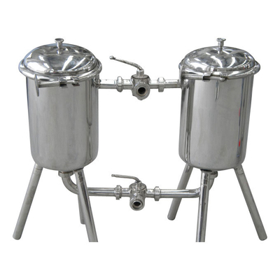 Voedselhygiëne 3000L/H Milk Duplex Filter met technologie en SS304 materiaal