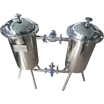 Voedselhygiëne 3000L/H Milk Duplex Filter met technologie en SS304 materiaal