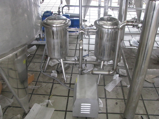 Voedselhygiëne 3000L/H Milk Duplex Filter met technologie en SS304 materiaal