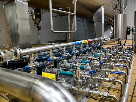 Lijn voor de verwerking van koeienmelkpoeder met een capaciteit van 2000 kg voor de productie van speciale formulepoeder