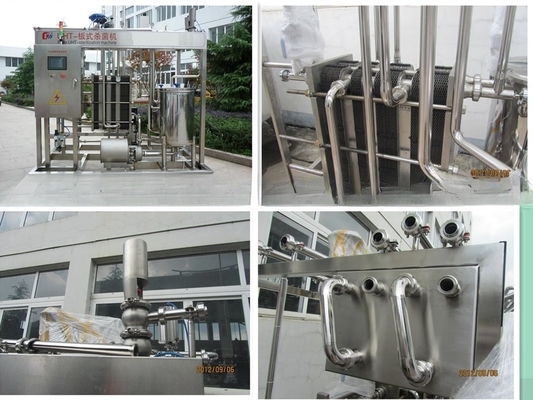 Plaatwarmtewisselaar Melkpasteurisator met 220V/380V/415V/440V/480V Spanning