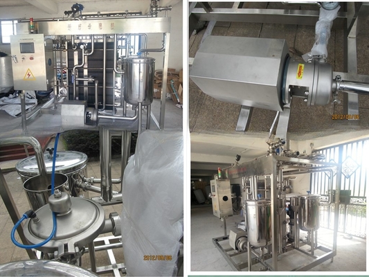 Plaatwarmtewisselaar Melkpasteurisator met 220V/380V/415V/440V/480V Spanning