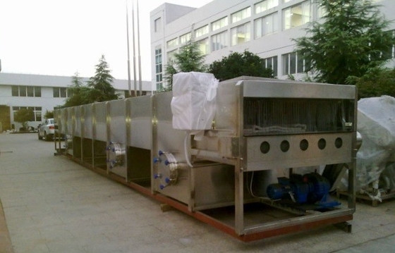 460 kg-2400 kg tunnelpasteurisator voor essentiële apparatuur van paddenstoelenbedrijven