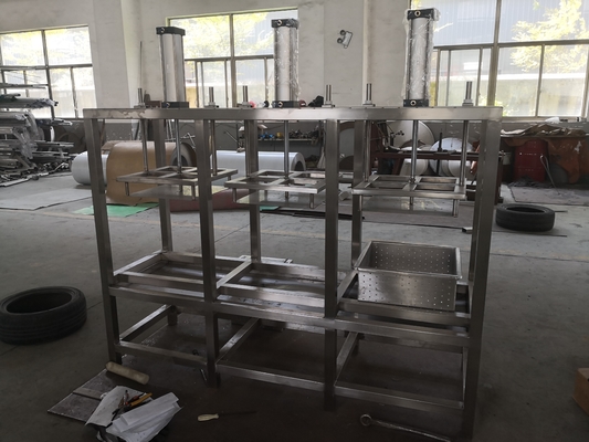 Voedingsmiddelenkwaliteit Vierkante 300 kg/h Kaaspers met 110V/220V/380V/415V/440V Spanning