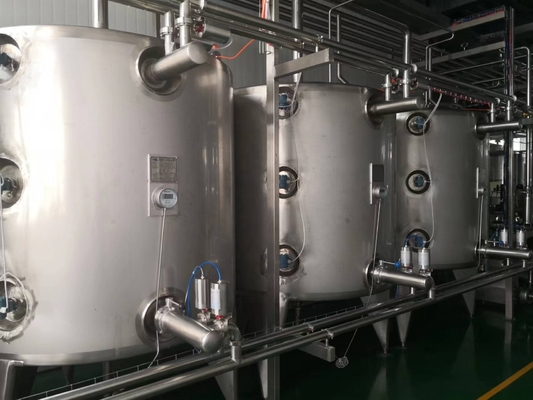Roestvrij staal 304/316L ICED TEA HOT FILLING MACHINE Lijn voor het verwerken van thee-drank