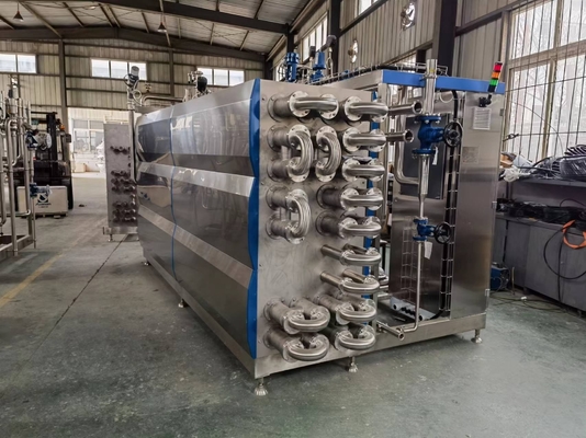 Sterilisatie voor melkdranken Fruit Jam Tubular Aseptic Ketchup Pasteurisatie Machine