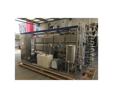 7.5 Kw UHT sapsterilisator Tubulaire sterilisatiemachine met PLC